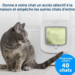 PetSafe Chati Re Avec Puce Lectronique< Chats