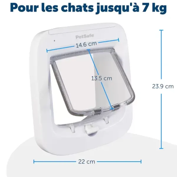 PetSafe Chati Re Avec Puce Lectronique< Chats