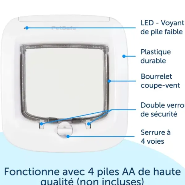 PetSafe Chati Re Avec Puce Lectronique< Chats