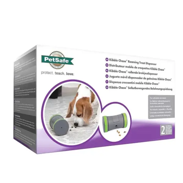 PetSafe Distributeur Mobile De Croquettes Kibble Chase De ®< Jouets Distributeurs De Friandises