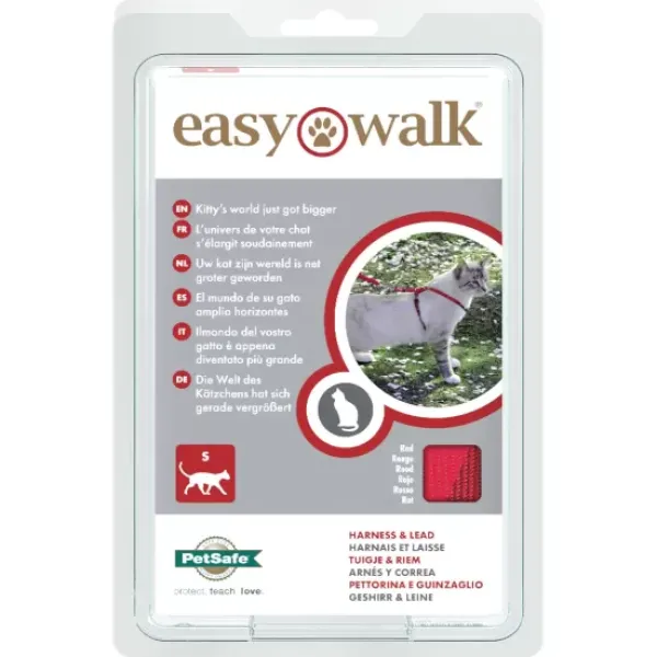 PetSafe Harnais Pour Chats Easy Walk< Colliers, Harnais Et Licols