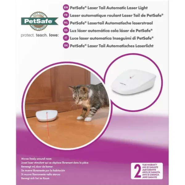 PetSafe Laser Automatique Roulant Laser Tail< Jouets Pour Chats