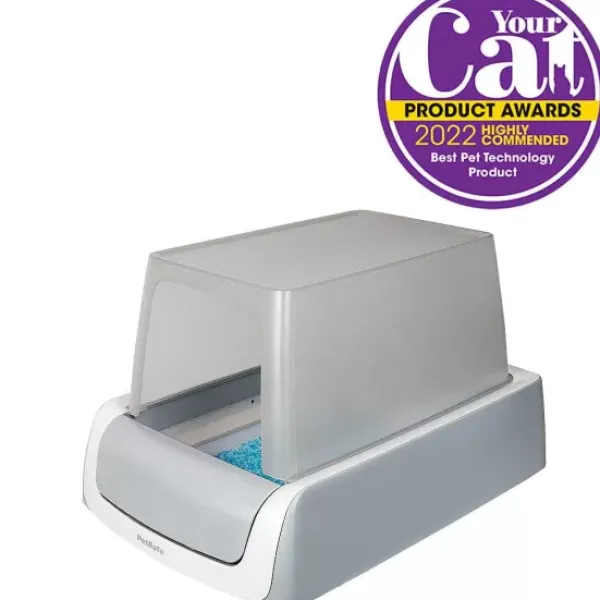 PetSafe Maison De Toilette Autonettoyante Scoopfree , Seconde G N Ration< Bacs À Litière Autonettoyant