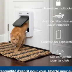 PetSafe Porte Connect E Pour Animaux Smartdoor< Gros Chats/Petits Chiens