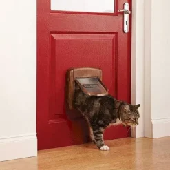 PetSafe Staywell® Chati Re De Luxe Verrouillage Magn Tique 4 Positions< Chats