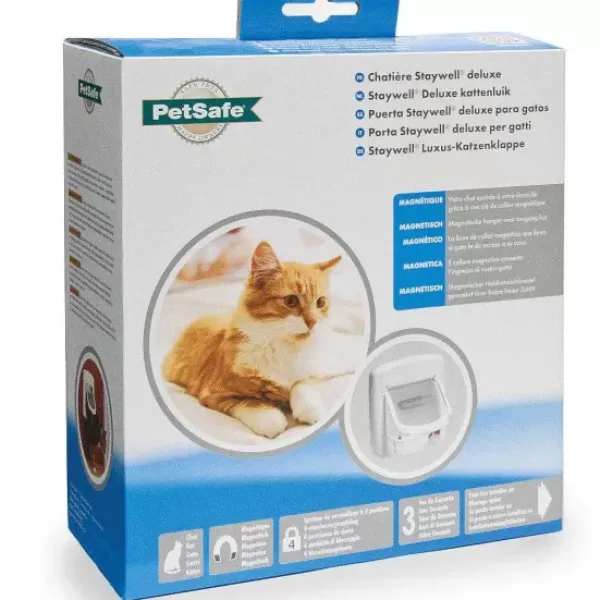 PetSafe Staywell® Chati Re De Luxe Verrouillage Magn Tique 4 Positions< Chats