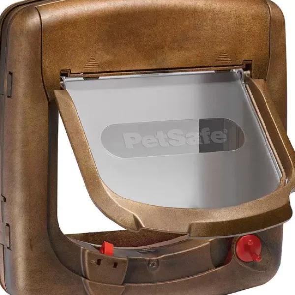 PetSafe Staywell® Chati Re De Luxe Verrouillage Magn Tique 4 Positions< Chats